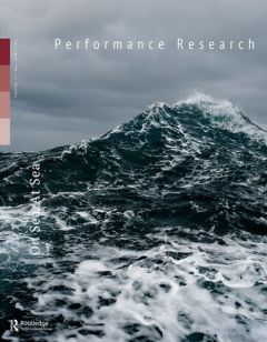 Front cover of Performance Research: Volume 21 Issue 2 - On Sea/At Sea 