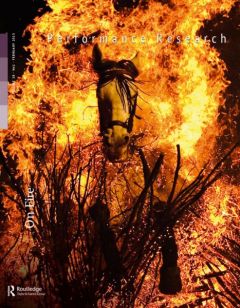 Front cover of Performance Research: Volume 18 Issue 1 - On Fire