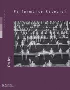 Front Cover of Performance Research: Volume 18 Issue 6 - On Ice