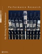 Front Cover of Performance Research: Volume 23 Issue 2 - On Writing & Performance